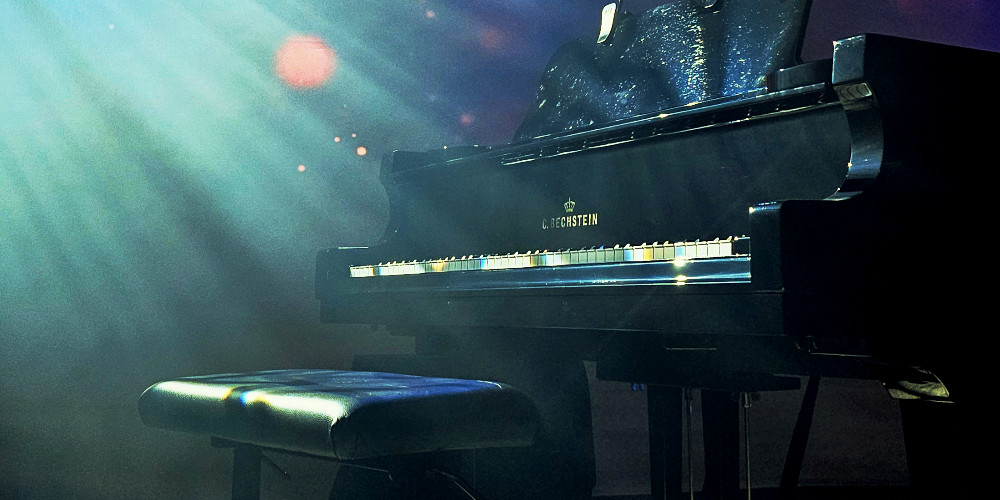 Konzert mit Bühnenbeleuchtung